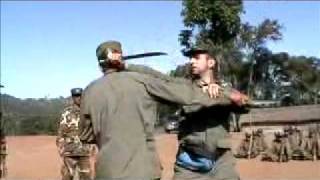 Martial Arts Odyssey Training With Shan State Army Part 2 [upl. by Ynnal]