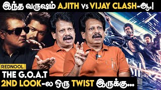 🐐The GOATக்கு விடாமுயற்சி Tough கொடுக்குமா  Valaipechu Anthanan Interview  Vijay  Ajith [upl. by Alyat]