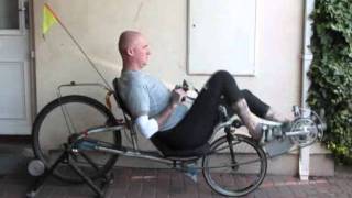 recumbent riding positions [upl. by Hollenbeck]