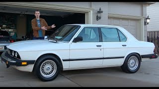 Heres Why the E28 BMW 535i Is Now Worth 50000 [upl. by Nhguaved]