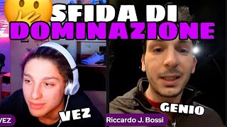 VEZ vs GENIO MATEMATICO SFIDA DI DOMINAZIONE [upl. by Wolfson]