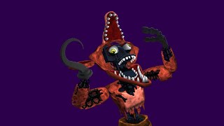 Fixing fnaf 2 foxy With the parts mod [upl. by Lleval]