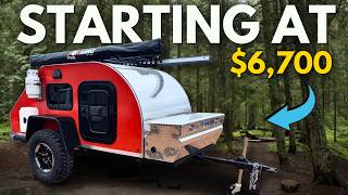 Explore on a Budget 6 Lightweight Trailers from TC Teardrops [upl. by Najed]