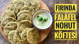 Fırında Falafel Nohut Köftesi Tarifi  My Kitchen Yemek Tarifleri [upl. by Kareem]