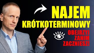 Wynajem krótkoterminowy Airbnb Booking Jak to rozliczać Ryczałt JDG ZUS [upl. by Naujet409]