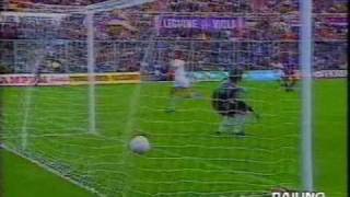 Fiorentina 37 Milan  Campionato 199293 [upl. by Ahsilav]