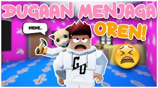 Dugaan Menjaga Oyen Adopt Me Roblox Malaysia [upl. by Devine691]