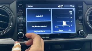 2021 Toyota Tacoma SR5 SCREEN Tutorial Infotainment System  MID [upl. by Samantha]