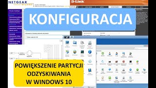 Powiększenie partycji odzyskiwania w Windows 10 [upl. by Beisel199]