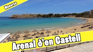 Arenal den Castell Menorca Spain Beach and resort [upl. by Stearne]