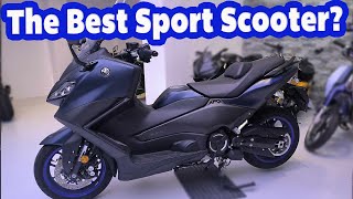 2023 Yamaha TMAX 560 1st Ride  Malossi Full System Exhaust Upgrade Soundcheck [upl. by Mozelle]