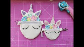 Unicorn Coin Purse by Lisey Designs [upl. by Kala]