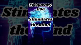 Frequency 1100 Hz  🎨 Increases creativity 🧠 Stimulates the mind holistichealth chakrabalancing [upl. by Hirai41]