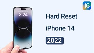 How to Hard Reset iPhone 14 2023 [upl. by Donna]