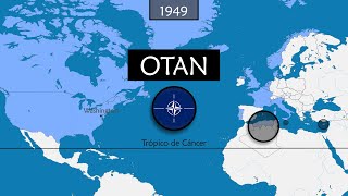 Historia de la OTAN  Síntesis en mapas [upl. by Cheke887]