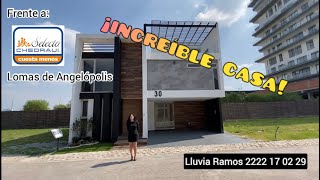 Exclusiva casa en zona de Atlixcayotl  Angelopolis  Chedraui Selecto Fraccionamiento cerrado [upl. by Ambrosane]