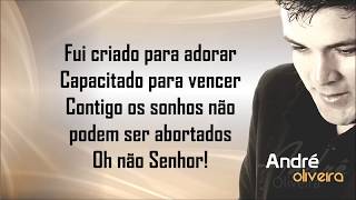 Habitar  André Oliveira  PLAYBACK COM LETRA [upl. by Sesom420]