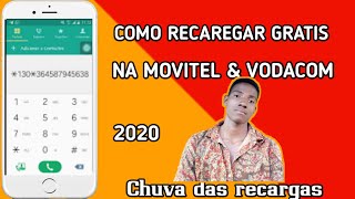 Recaregar Gratis Na Movitel e Vodacom 2020  DE VOLTA [upl. by Coffin]