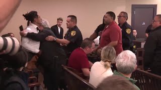 WATCH Chaos erupts as judge sentences Michelle Barrientes Vela [upl. by Sicnarf]