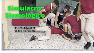 Simulacro Sismológico En el Centro Educativo Isolina María Cruz [upl. by Nath]