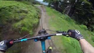 Schladming Bike Park TopToBottom GoPro Run  EE Comments [upl. by Aerdied479]