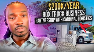 200K A Year Box Truck Business Partnership With Cardinal Logistics [upl. by Rosetta906]