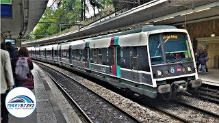 Matériel roulant du RER B à Paris CitéUniversitaire  MI84MI79 SncfRatp [upl. by Odella]