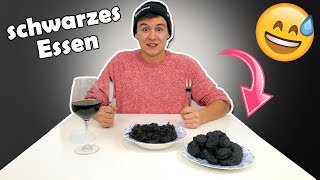 100 SCHWARZES ESSEN KOCHEN ULTRA EKLIG [upl. by Sanders]