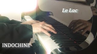 Indochine — Le Lac piano [upl. by Alenoel]