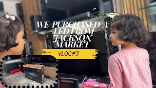 Vlog 03 part 1  Sunday shoppingvlog smartledtv shopping trending [upl. by Sissie]