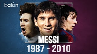 Lionel Messi Ascending to Greatness [upl. by Macmullin]