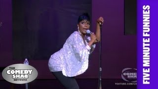 Sommore⎢Rap music is a fantasy you can not live⎢Shaqs Five Minute Funnies⎢Comedy Shaq [upl. by Eninaej448]