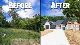 1 Year Timelapse Building Our Custom Home [upl. by Chlori]