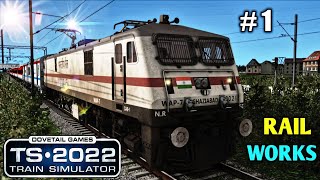 🔥TRAIN SIMULATOR 2022  RAILWORKS FHD Indian Gameplay 1 [upl. by Salokcin546]