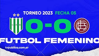 Banfield vs Lanús Fecha 05 Copa de la Liga Profesional Femenina YPF 2023 [upl. by Anifad848]