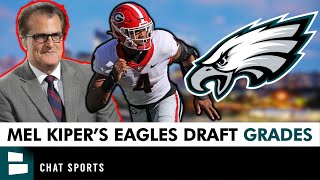 Mel Kiper’s 2023 NFL Draft Grades For Philadelphia Eagles  ESPN LOVES Eagles Draft Grades [upl. by Nedla]