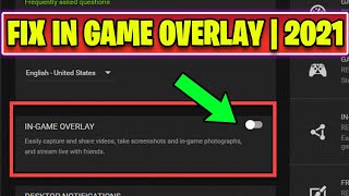 How to fix GeForce experience ingame overlay not working  2021 [upl. by Yonatan]