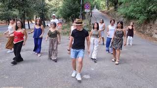 Night Fever  BeeGees Line Dance Uploaded August 102020 [upl. by Yrehc]