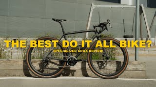 MY REVIEW of the SPECIALIZED CRUX  DO IT ALL BIKE [upl. by Sidoney]