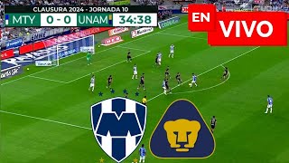 🔴 MONTERREY VS PUMAS PARTIDO EN VIVO  LEAGUES CUP [upl. by Oaks]