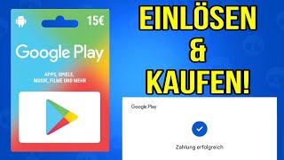 Brawl Stars  Google Play Karte einlösen  Guthaben aufladen amp Juwelen kaufen [upl. by Vaientina]