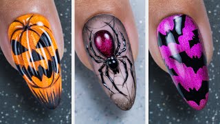 New Halloween🎃Nail Art Ideas 2024  Best Spooky Nail Art Compilation [upl. by Ahtiuqal448]