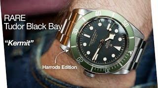 This Tudor is rarer than a Submariner  Black Bay Harrods Limited Edition [upl. by Yehudit]