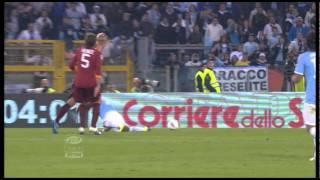 Highlights Serie A LazioRoma 21 16102011 [upl. by Ahselyt454]