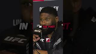 Ciryl Gane SCARED of Curtis Blaydes shorts [upl. by Maxia]