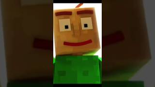 Baldis Basic in Behavior Song Minecraft Gamer Part 1 Animation [upl. by Rehtaef404]