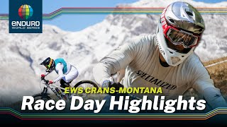 Race Day Highlights  EWS Crans Montana [upl. by Pelpel]