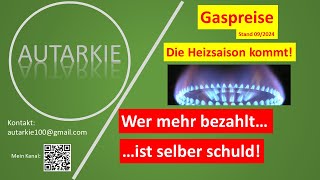 Gaspreise  Wer mehr bezahlt ist selber schuld Autarkie  Folge 366 [upl. by Euqinehs]