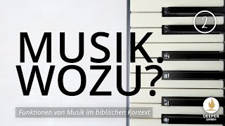 Funktionen von Musik im biblischen Kontext  Teil 23  Barbara Necker [upl. by Ynatsed]