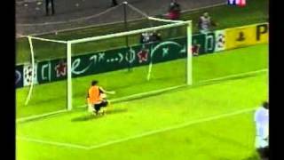 Juninho vs Casillas  Freekick [upl. by Yezdnil]